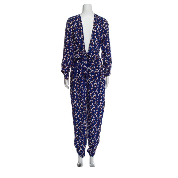 STELLA MCCARTNEY Silk Printed Jumpsuit Size: XS | US2, IT38 - Picture 3 of 3